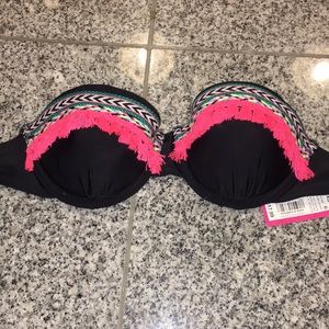 Strapless bikini top